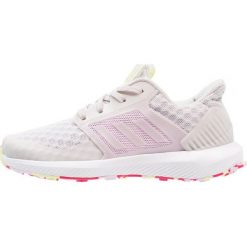 Adidas Performance RAPIDARUN COOL Obuwie do biegania treningowe grey one/aero pink/semi frozen yellow. Brązowe buty sportowe dziewczęce marki adidas Performance, z gumy. Za 249,00 zł.