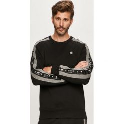 G-Star Raw - Bluza. Czarne bluzy męskie G-Star RAW, s, z aplikacjami, z elastanu, retro, z okrągłym kołnierzem, bez rękawów, bez kaptura. Za 419,90 zł.