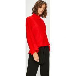 Answear - Sweter Watch Me. Szare swetry damskie ANSWEAR, s, bez wzorów, z dzianiny, z krótkim rękawem, krótkie, bez kaptura. W wyprzedaży za 79,90 zł.