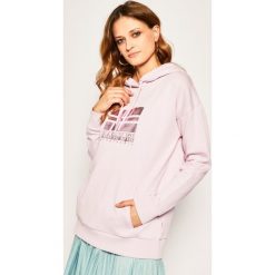 Bluza Napapijri Bhyamoli H NP0A4E3JP. Różowe bluzy damskie Napapijri, l, bez wzorów, z bawełny, bez rękawów, bez kaptura. W wyprzedaży za 279,00 zł.
