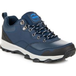 Buty trekkingowe męskie: BUTY TREKKINGOWE AX BOXING niebieskie