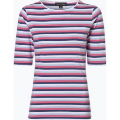 Franco Callegari - T-shirt damski, niebieski. Niebieskie t-shirty damskie marki Franco Callegari, bez wzorów, z dżerseju, bez kołnierzyka. Za 89,95 zł.