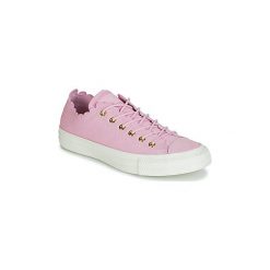 Buty Converse CHUCK TAYLOR ALL STAR FRILLY THRILLS SUEDE OX. Różowe trampki i tenisówki damskie marki Converse, bez wzorów, bez zapięcia. Za 349,00 zł.