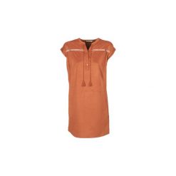 Sukienki krótkie LPB Woman ARON. Brązowe sukienki mini marki LPB WOMAN, l, z krótkim rękawem. Za 279,20 zł.