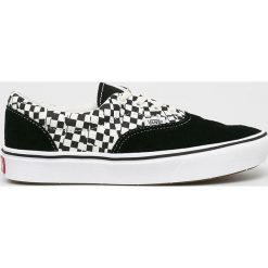 Vans - Tenisówki Comfycush Era. Czarne trampki i tenisówki damskie Vans, bez wzorów, ze skóry, na sznurówki. W wyprzedaży za 269,90 zł.
