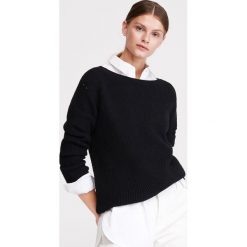 Sweter - Czarny. Czarne swetry damskie Reserved, s, bez wzorów, bez rękawów, bez kaptura. Za 99,99 zł.