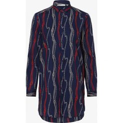 Eterna Comfort Fit - Bluzka damska, niebieski. Niebieskie bluzki damskie Eterna Comfort Fit, bez wzorów, z bawełny, bez kołnierzyka, bez rękawów. Za 379,95 zł.