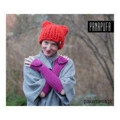 Czapki damskie: Wełniana czapka zimowa CAT HAT