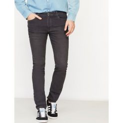 Dżinsy o kroju slim z denimu ze stretchem. Szare jeansy męskie slim marki La Redoute Collections. Za 163,76 zł.