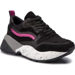 Sneakersy EVA MINGE - EM-18-06-000072 601. Czarne półbuty damskie Eva Minge, ze skóry. Za 429,00 zł.