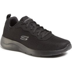 Buty SKECHERS - Dynamight 2.0 58362/BBK Black. Czarne buty sportowe męskie Skechers, z tworzywa sztucznego, bez zapięcia, na fitness i siłownię. Za 239,00 zł.