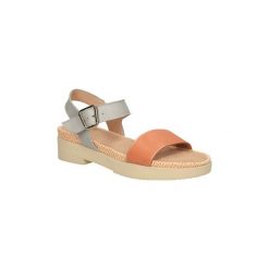 Sandały Hispanitas SANDAŁY HV51387. Różowe sandały damskie marki Hispanitas, bez wzorów, bez obcasa, bez zapięcia. Za 229,99 zł.
