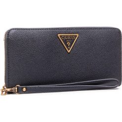 Duży Portfel Damski GUESS - Destiny (VB) Slg SWVB78 78460 BLA. Czarne portfele damskie Guess, z aplikacjami, ze skóry ekologicznej. Za 279,00 zł.