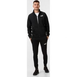 Puma Clean CL Dresowy zestaw Czarny. Czarne bluzy męskie Puma, s, z nadrukiem, z bawełny, bez kołnierzyka, bez rękawów, bez kaptura. Za 343,95 zł.