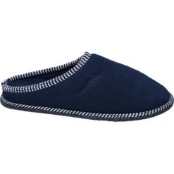 Kapcie męskie Casa mia niebieskie. Niebieskie kapcie męskie marki Casa mia, z materiału. Za 29,90 zł.