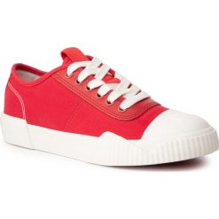 Trampki G-STAR RAW - Rackam Parta Low D12458-B055-9821 Deep Flame. Czerwone półbuty damskie G-Star RAW, bez wzorów, ze skóry, bez zapięcia. W wyprzedaży za 219,00 zł.