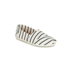 Tenisówki Toms ALPARGATA. Białe trampki męskie marki Toms, bez wzorów, bez zapięcia. Za 175,20 zł.