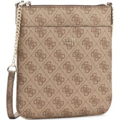 Torebka GUESS - Jolen (SG) Mini-Bag HWSG68 57700 BRO. Brązowe listonoszki damskie marki Guess, z aplikacjami, ze skóry ekologicznej. W wyprzedaży za 249,00 zł.