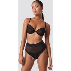 Ow Intimates Majtki Xandra - Black. Czarne majtki damskie Ow Intimates, z bawełny. Za 121,95 zł.