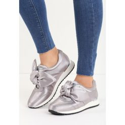 Jasnoszare Sneakersy Runaway. Buty sportowe damskie Born2be. Za 29,99 zł.