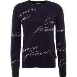 Emporio Armani Sweter blue. Niebieskie bez kategorii Emporio Armani, xxl, z wiskozy. Za 789,00 zł.