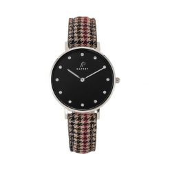 Zegarek JP Gatsby Zegarek damski Aurora Silver Black / Brown JPG5032 uniwersalny. Szare zegarki damskie JP Gatsby. Za 323,10 zł.