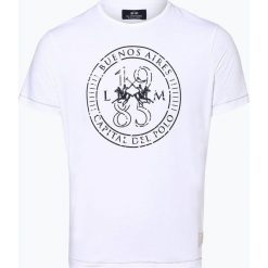 T-shirty męskie: La Martina - T-shirt męski, czarny