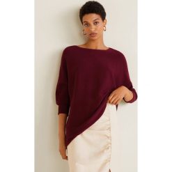 Mango - Sweter Vanessa. Szare swetry klasyczne damskie Mango, l, z dzianiny, z dekoltem w łódkę. Za 139,90 zł.