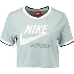 T-shirty damskie: Nike Sportswear TOP CROP ARCHIVE Tshirt z nadrukiem light pumice