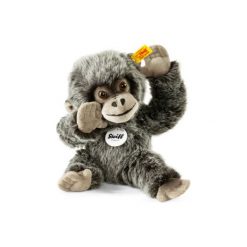 Steiff Maskotka Gorilla Gora 25cm, kolor szary nakrapiany. Szare przytulanki i maskotki Steiff, z materiału. Za 195,00 zł.