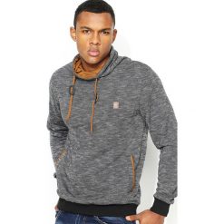 Bluzy męskie: Czarna Bluza Catsu