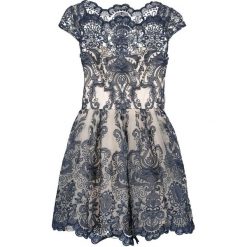 Sukienki: Chi Chi London Petite KELSEY Sukienka koktajlowa ivory/navy