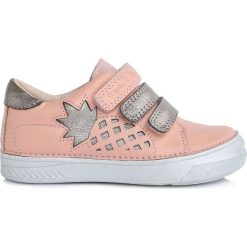 D-D-step dziewczęce tenisówki z ananasem 30 różowe. Różowe trampki dziewczęce D-D-Step, bez wzorów, bez zapięcia. Za 195,00 zł.