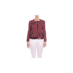 Żakiety / Blezery Moschino A05015817. Brązowe żakiety damskie MOSCHINO, bez wzorów. Za 1641,89 zł.