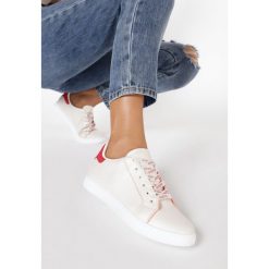 Beżowe-Czerwone Buty Sportowe Alumara. Brązowe buty sportowe damskie Born2be, bez wzorów, sportowe. W wyprzedaży za 69,99 zł.