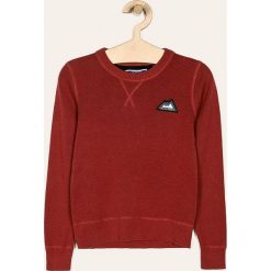 Jack & Jones - Sweter dziecięcy 128-176 cm. Szare swetry chłopięce Jack & Jones, bez wzorów, z bawełny, z okrągłym kołnierzem. W wyprzedaży za 89,90 zł.