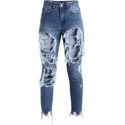 Rurki damskie: Missguided RIOT SUPER SHRED MOM LIGHT VINTAGE Jeansy Slim Fit light blue