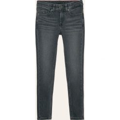 Tommy Hilfiger - Jeansy dziecięce 140-176 cm. Szare spodnie chłopięce TOMMY HILFIGER, bez wzorów, z elastanu. Za 299,90 zł.