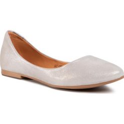 Baleriny LASOCKI - RST-TARA-01ME Silver. Szare baleriny damskie Lasocki, bez wzorów, ze skóry, klasyczne, bez obcasa, na płaskiej podeszwie. Za 119,99 zł.