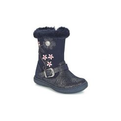 Kozaki Dziecko Chicco COLOMBA. Niebieskie kozaki dziewczęce Chicco. Za 239,00 zł.