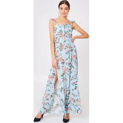 Długie sukienki: Flynn Skye Długa sukienka Bardot - Blue,Multicolor