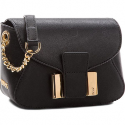 Torebka LIU JO - Xs Crossbody Ticines A68033 E0007 Nero 22222. Czarne torebki klasyczne damskie Liu Jo, ze skóry ekologicznej. W wyprzedaży za 379,00 zł.