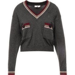 Sweter TwinSet 192LI3GHH. Szare swetry damskie Twinset, xs, bez wzorów, klasyczne, bez rękawów, bez kaptura. W wyprzedaży za 339,00 zł.