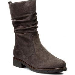 Kozaki GABOR - 72.703.39 Dk Grey. Szare kozaki damskie na obcasie marki Gabor, ze skóry. W wyprzedaży za 349,00 zł.