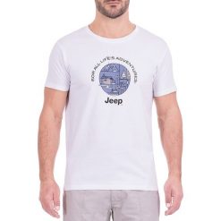T-shirty męskie: T-shirt w kolorze białym