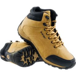 Buty trekkingowe męskie: Hi-tec Buty męskie CARONI MID Camel/Black r. 44