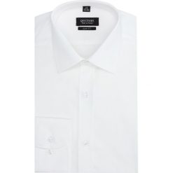 Koszula versone 2520 długi rękaw slim fit ecru. Szare koszule męskie Recman, m, bez wzorów, bez kołnierzyka, z długim rękawem. Za 139,00 zł.