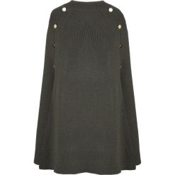 NAFNAF damskie ponczo khaki Vsam LHNX01A1. Brązowe poncza damskie NAFNAF, bez wzorów. Za 189,00 zł.