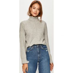 Noisy May - Sweter. Szare golfy damskie Noisy May, s, bez wzorów, z poliesteru, z długim rękawem. Za 169,90 zł.