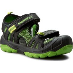 Sandały MERRELL - Hydro Rapid MC54843 Blk/Grn. Czarne sandały chłopięce marki Merrell, z materiału. W wyprzedaży za 149,00 zł.